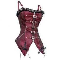 Black Gothic Steampunk Overbust Corset