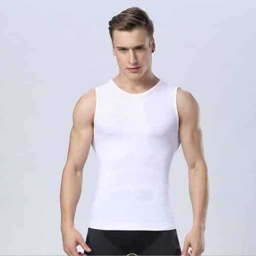 Men Slimming Compression Vest Body Shapers Tank Top