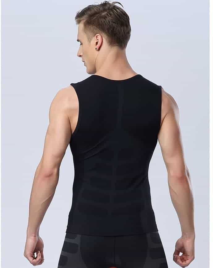 Compression Slimming Vest Top Mens Belly Body Size Shaper Under