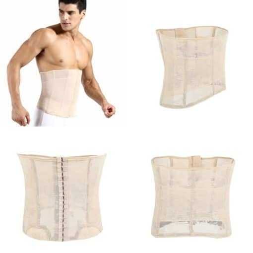 Men Waist Trainer Belt Belly Tummy Control Cincher
