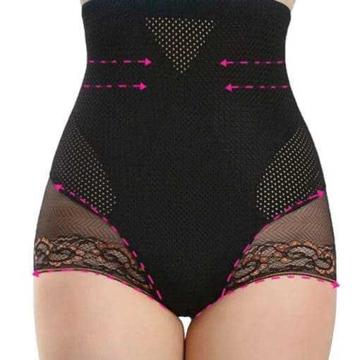 Woman Lace Body Shaper Tummy Control Girdle Buttock Enhancer Panties