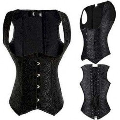 Overbust Steampunk Gothic Corset Plus Sizes