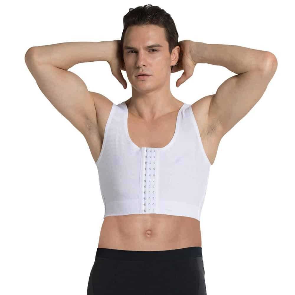 Men Chest Gynecomastia Compression Tank Top - Max Shapewear