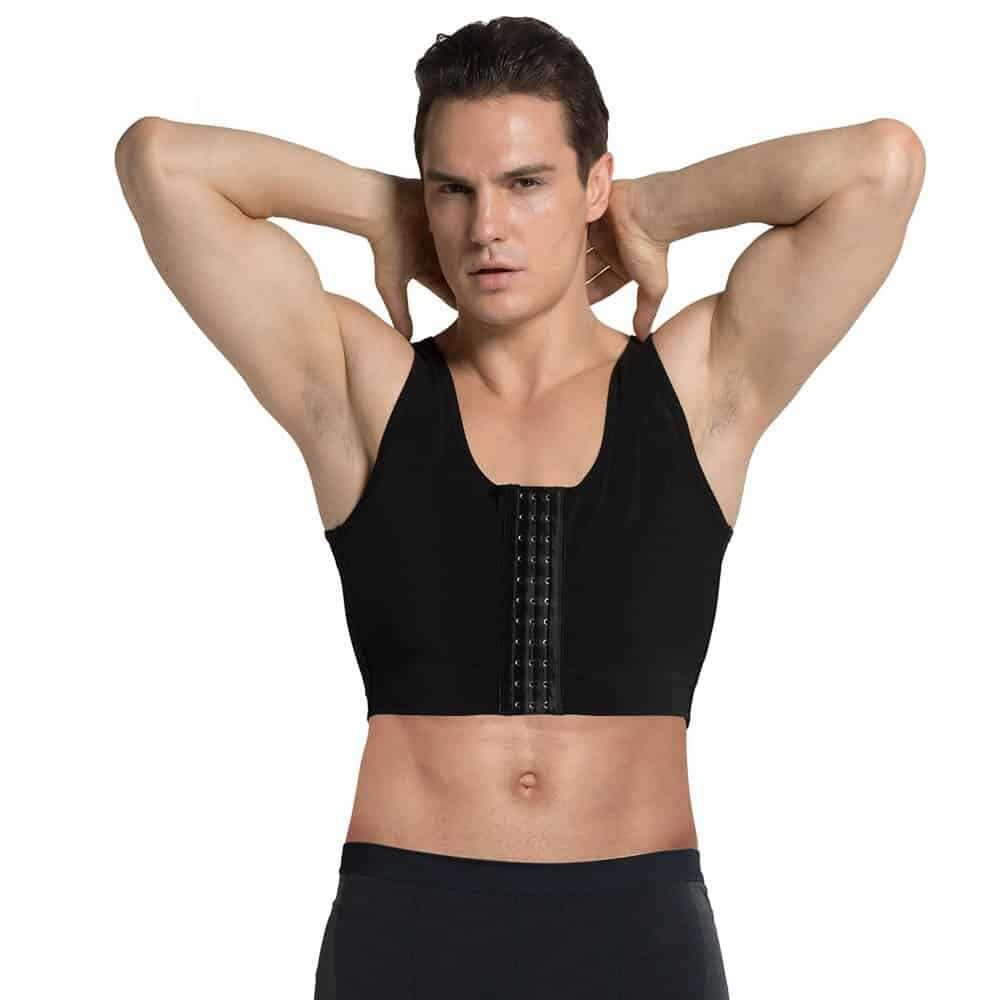 Men Chest Gynecomastia Compression Tank Top - Max Shapewear