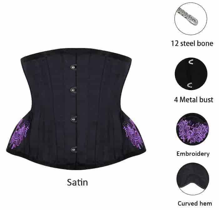 Waist Underbust Steampunk Corset