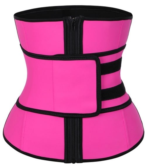 Zip-Up Velcro Waist Trainer Adjustable Waistband