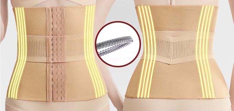 16 Steel Bone Waist Trainer Cincher