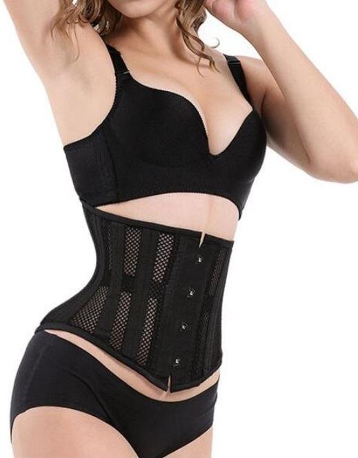 Mesh Short Torso Underbust Corset - Max Shapewear