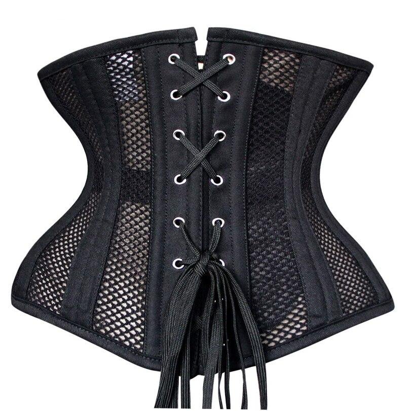 Mesh Short Torso Underbust Corset - Max Shapewear