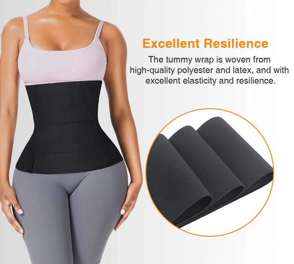 Latex Slimming Waist Trainer Belt Bandage Exercise Wrap Around