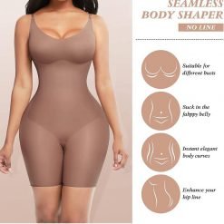 Seamless Full Body Shaper Tummy Control