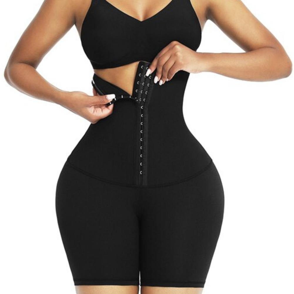 Hooks & Closure Corset Short Waist Trainer