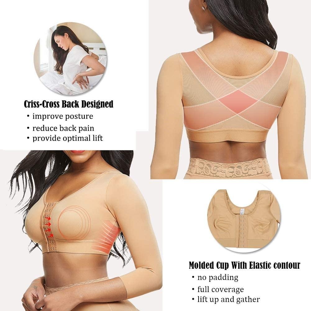 Post Surgery Front Closure Arm Shaper Bra