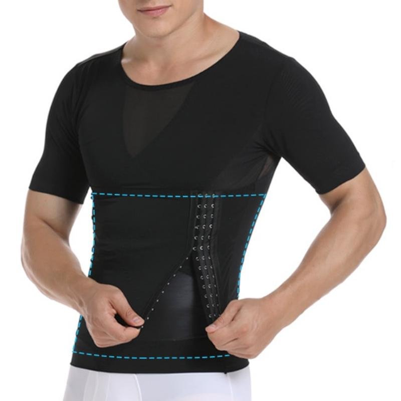 Men Compression Upper Body Shaper - Max Shapewear