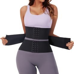 Waist Triple Trainer Wrap With Hooks