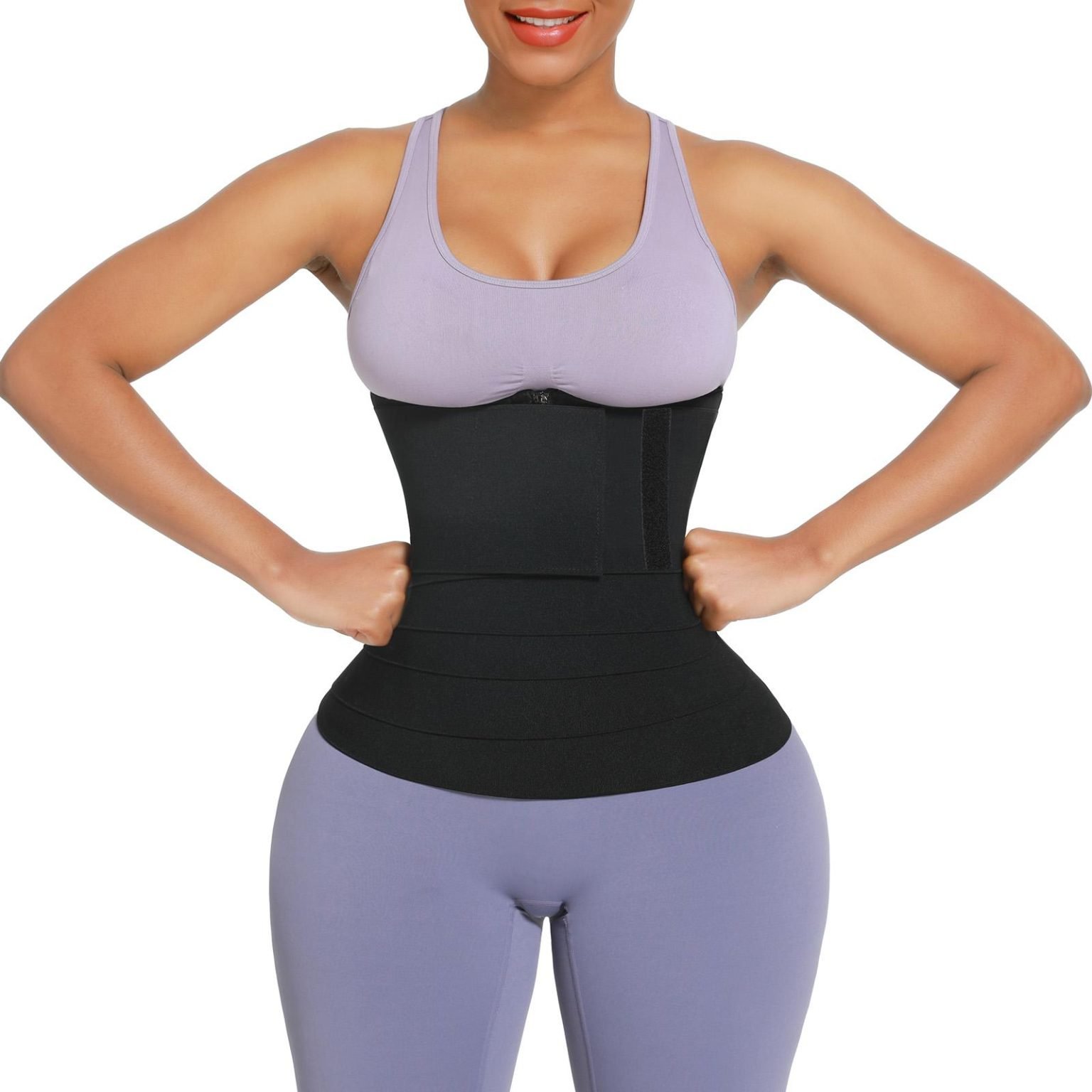 2 in 1 Waist Trainer With Bandage Wrap
