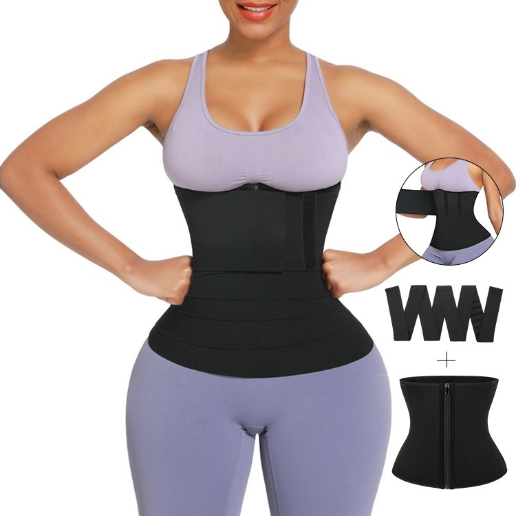 2 in 1 Pants Detachable Bandage Wrap Waist Trainer Shapewear Shorts Wi –  Atbuty