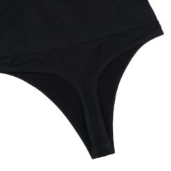 Shoulder Off Tank Top Seamless Thong Bodysuit