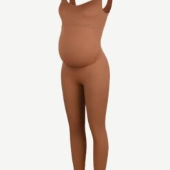 Maternity Seamless Full Body Suit Catsuit Jumpsuit
