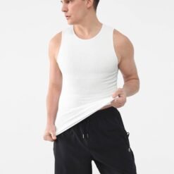 Men Seamless Tummy Control Compression Tank Top