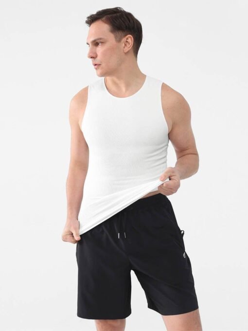 Men Seamless Tummy Control Compression Tank Top