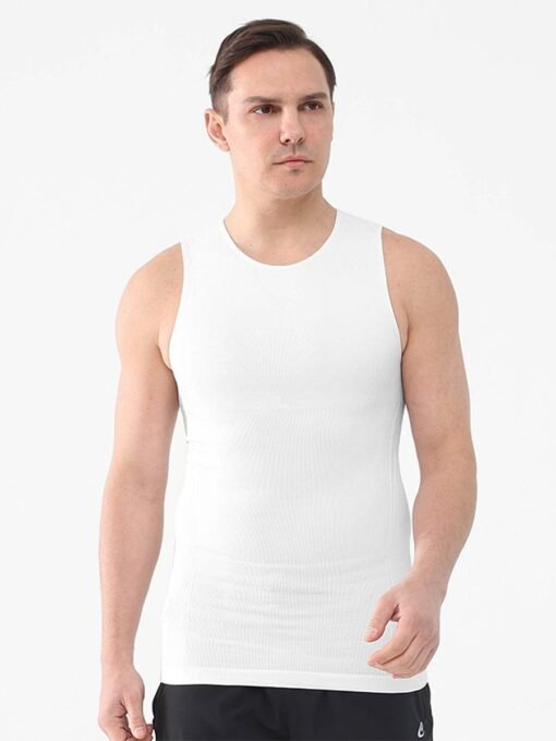 Men Seamless Tummy Control Compression Tank Top