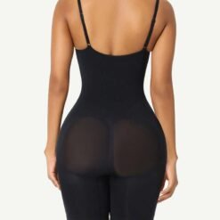 Bodysuit With Built-in Bra Sleeveless Shaper